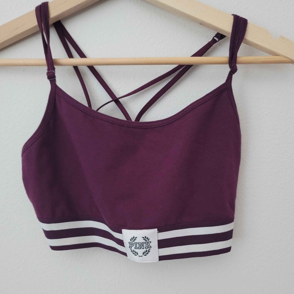 NWT Victoria's Secret PINK | Burgundy Bralette